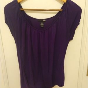 LAST CHANCE H&M deep V Bohemian blouse